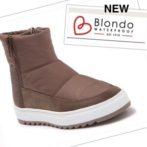NEW Blondo ski Apres Quilted Puffer Platform Winter Waterproof Boot size 8.5
